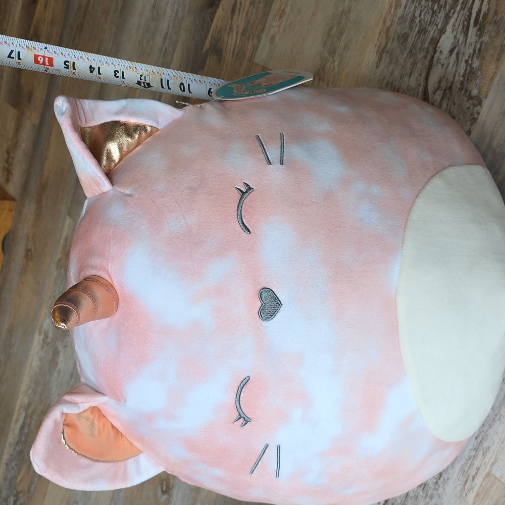 Giant Squishmallow Feodora The Caticorn 17"